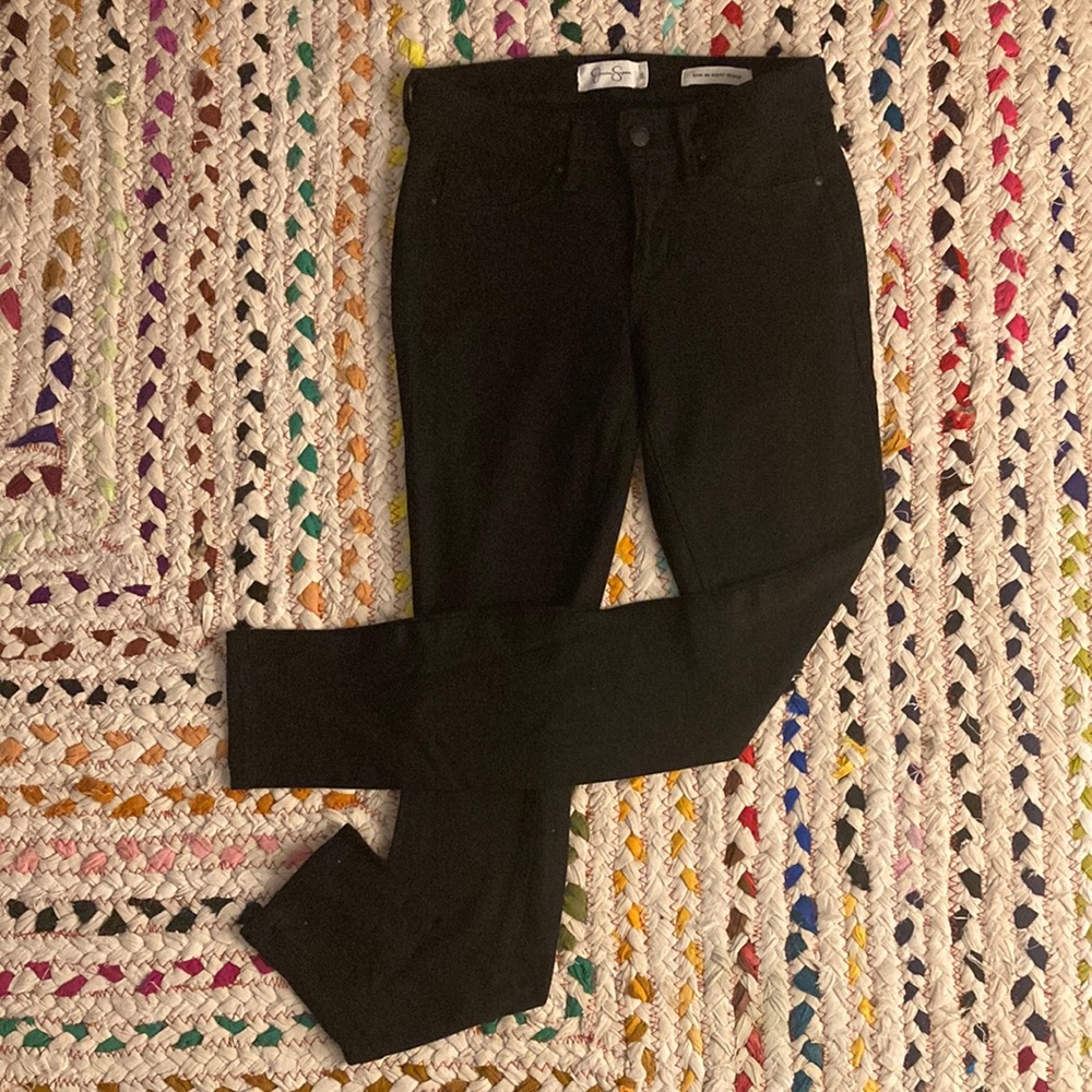 Black pair of Jessica Simpson super skinny leggings — size 26, GREAT CONDITION!!